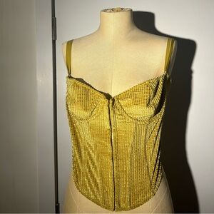 Out From Under Replay Velvet Waffle Corset